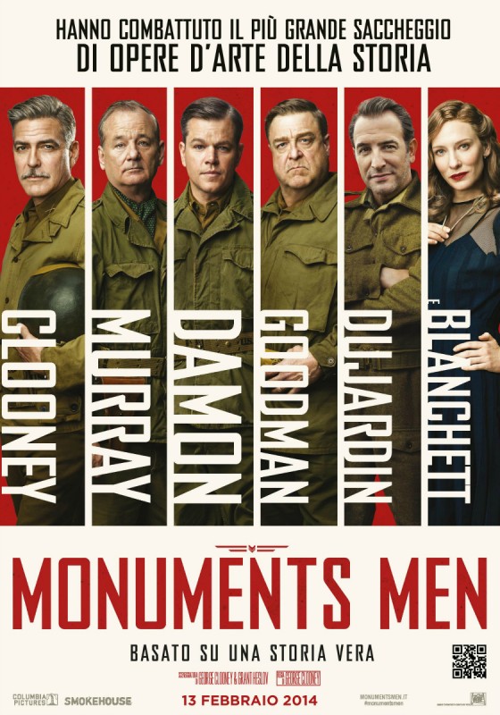Monuments Men in streaming